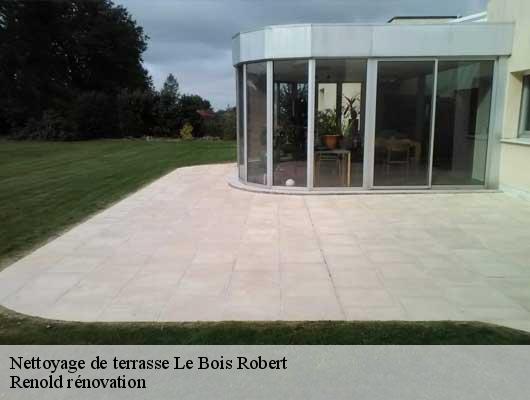 Nettoyage de terrasse  le-bois-robert-76590 Renold rénovation