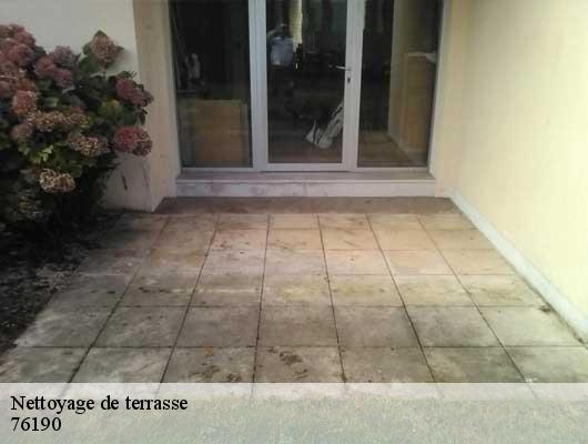 Nettoyage de terrasse  76190